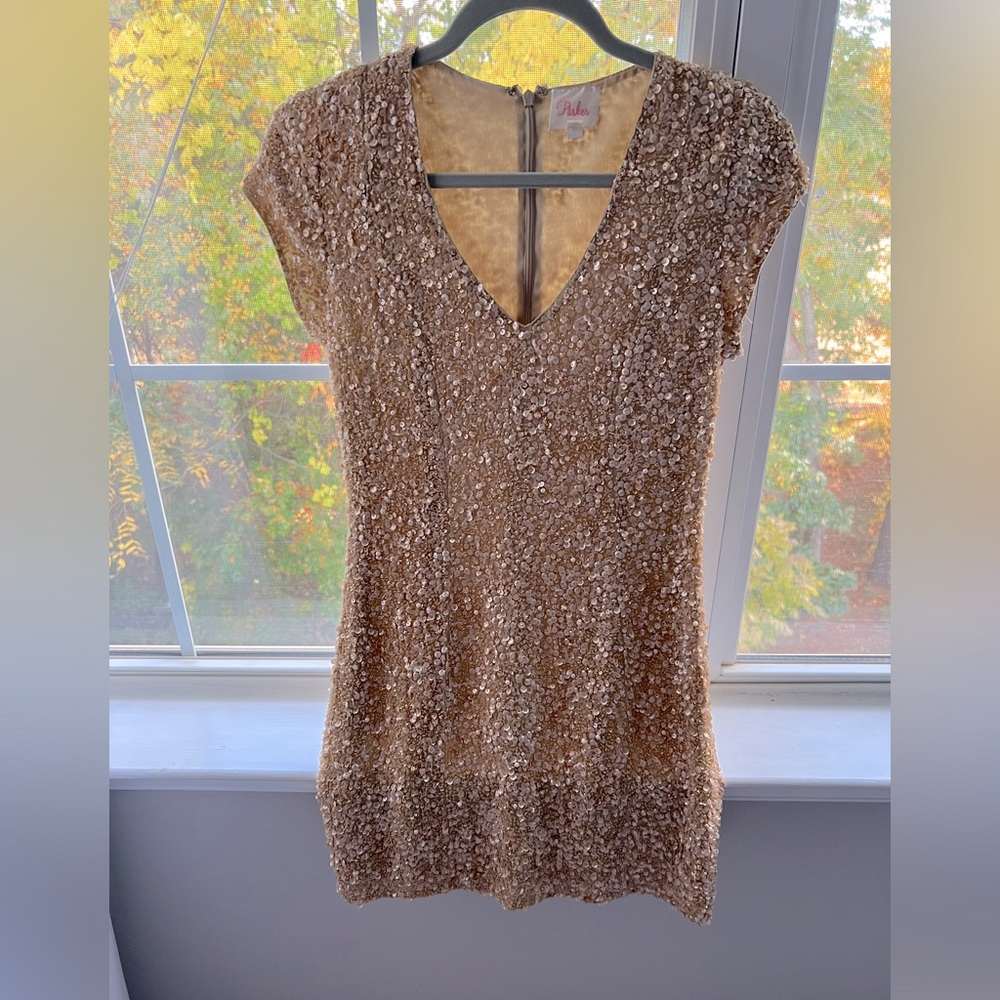 Sequin Gold Dress- Excellent Quality